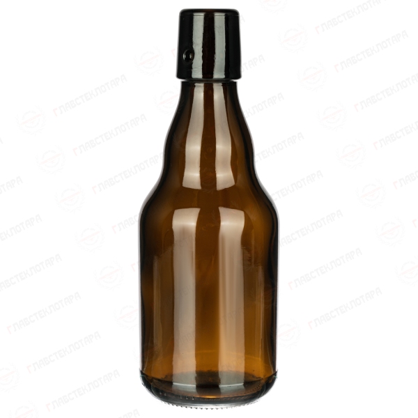 Арт.1147 бутылка Штайн 330 мл для пива и сидра бугель