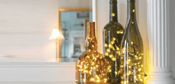 Бутылка шампанского на Новый год: как украсить своими руками